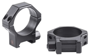 Riton Optics XRC3012A Contessa Scope Ring Set Picatinny Rail Medium 30mm Tube Matte Black Aluminum