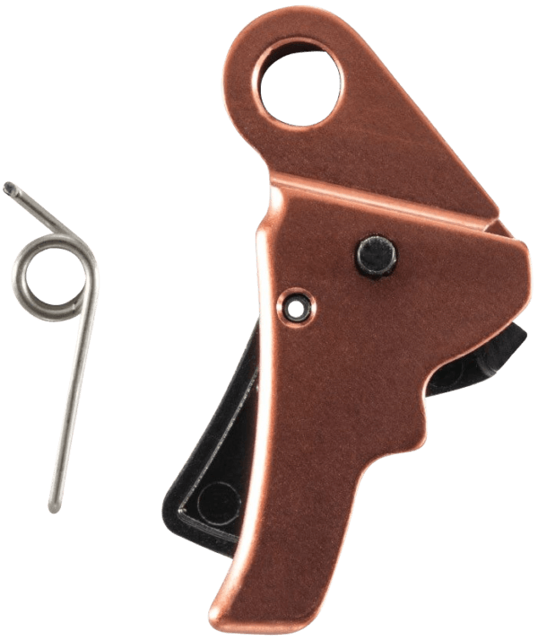 Apex Tactical 115143 Action Enhancement Trigger Kit Drop-In Flat Trigger with 5-5.50 lbs Draw Weight & Flat Dark Earth Finish for Springfield XD-S Mod.2