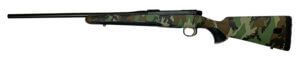 Howa HHS62513 M1500 HS Precision 6.5 Creedmoor 5+1 22 Stainless Steel Metal Finish & Green Black Webbed Fixed HS Precision Stock”