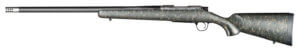 Christensen Arms 8010604101 Ridgeline  Full Size 6.5 Creedmoor 4+1  20 Natural Stainless Target Profile/Threaded Steel Barrel  Natural Stainless Aluminum Receiver  Green w/Black/Tan Webbing Fixed Sporter Stock  Right Hand”