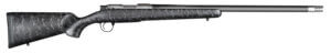 Christensen Arms 8010608700 Ridgeline 300 PRC 3+1 26″ Carbon Fiber/Threaded Barrel Tungsten Gray Cerakote Black with Gray Webbing Stock Left Hand
