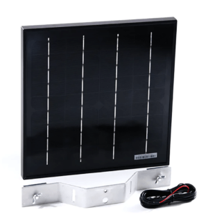Spartan SCSPGST15 Solar Panel w/Mounting Bracket & Cable Fits GoCam Ghost/GoLive 15 Watts Gray