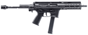 ET Arms Inc ETAGOMEGAP130 Omega-P1  5.56x45mm NATO 30+1 7.50″ Black M-LOK Free-Float Handguards/Black Polymer Receiver/Black Buffer Tube/ Black A2 Grips