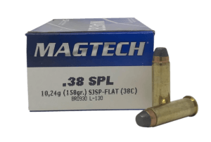 Magtech 38C Range/Training 38 Special 158 gr Semi-Jacketed Soft Point Flat 50rd Box