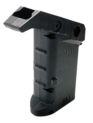 Meta Tactical Llc MTAGVG9 Spare Mag VFG Vertical Foregrip Black Polymer for Picatinny Mount Integrated Hand Stop Fits Glock 9mm Luger/40 S&W Double Stack Mags