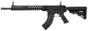 FN 38-101747 SCAR 17s NRCH DMR 6.5 Creedmoor 10+1 16.25″ Black Fully Adj. Precision Stock A2 Grip Folding Sights Ambi Charging Handle Geissele Trigger 3 Prong Flash Hider
