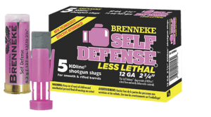 Brenneke SL122SDLL Self Defense  12 Gauge 2.75″ 1/3 oz Sabot Slug Shot 5rd Box