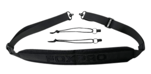 Foxpro SLINGFXPBLK Carry Sling  Black Nylon with QD Swivels  Padded Shoulder Strap  Adj. Sling Includes QD Attachment Points