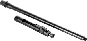 Faxon Firearms 15A58R18NGQ Duty Series Gunner 5.56x45mm NATO 18″ Target Crown Steel QPQ Black Nitride 4150 Steel Barrel Fits AR15/M16