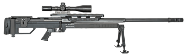 Steyr Arms 610551 HS .50-M1 Take Down Design 50 BMG 5+1 35″ Fluted/Threaded Black Fully Adj. Chassis Muzzle Brake Adj. Integrated Bipod & Monopod Optics Mount