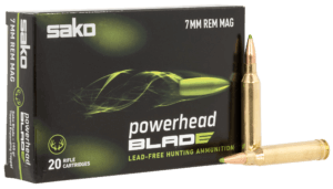 SAKO (TIKKA) JASPHB7MMRM140B PowerHead Blade 7mm 140 gr 20rd Box