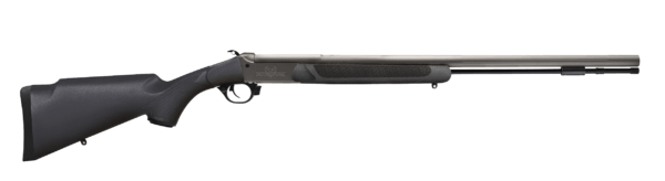 Traditions CR84110440S NitroFire  50 Cal 209 Primer Gray Cerakote 26 VAPR Twist Barrel  Drilled & Tapped Receiver  Black Fixed Synthetic Stock”