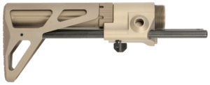 Maxim Defense MXM47563 Combat Carbine Stock (CCS) Gen 6 FDE Aluminum Includes Buffer Tube Fits AR-15 Platform