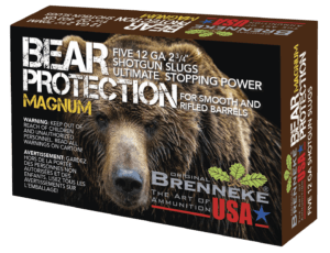 Brenneke SL122BP Bear Protection  12 Gauge 2.75″ 1 1/4 oz Slug Shot 5 Per Box/ 50 Case