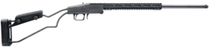 Chiappa Firearms CF500272 Big Badger 30-30 Win 1rd 20″ Threaded Blued M-LOK/Picatinny Handgaurd Wire Stock with Adj. Comb