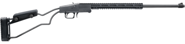 Chiappa Firearms 500273 Big Badger 410 3″ 1rd 20″ Blued M-LOK/Picatinny Handgaurd Wire Stock with Adj. Comb Fiber Optic Sight