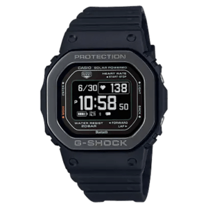 G-Shock DWH5600MB1CR Move 5600 Series Sports Fitness Tracker  Black Band  Black Digital Display  Compatible w/Casio Watches App