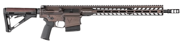 Stag Arms STAG10003512 Stag 10 Pursuit 6.5 Creedmoor 10+1 18″  Midnight Bronze Rec/16.50″ Slimline M-Lok Handguard  Black Magpul CTR Stock with Leather Cheek Pad  MOE K2+ Grip  VG6 Gamma Brake  Timney Trigger  Ambi Safety/Charging Handle