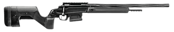 Stag Arms SABR01020002 Pursuit 6.5 Creedmoor 5+1 20″ Threaded/Fluted Sporter Barrel Black OEM Hybrid Hunter Stock TriggerTech Trigger 20 MOA Scope Mount