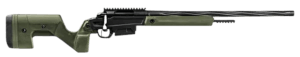Stag Arms SABR02030001 Pursuit 6.5 PRC 3+1 22″ Threaded/Fluted Sporter Black Barrel/Rec OD Green OEM Hybrid Hunter Stock TriggerTech Trigger 20 MOA Scope Mount