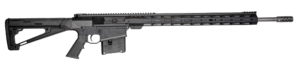 Great Lakes Firearms GL10LA7REMSSBLK AR-10  7mm Rem Mag 5 1 24″  Black  20″ M-Lok Handguard Fixed Hogue OverMolded Stock  A2 Grip  Muzzle Brake