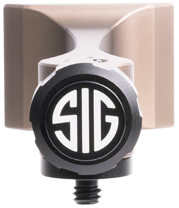 Sig Sauer Electro-Optics SOZB1002 Zulu Binocular Adapter Flat Dark Earth Aluminum 56mm Objective 4.33″ High 1.10″ Long