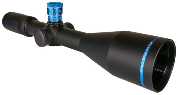 Huskemaw Optics 10520BDMB Blue Diamond Black 5-20x50mm 30mm Tube HuntSmart Reticle