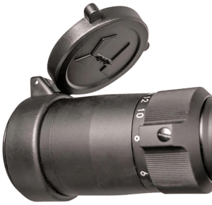 Huskemaw Optics 20SFC520 Blue Diamond Flip-Up Lens Caps Black Rubber 50mm Objective Compatible w/Blue Diamond 5-20x50mm