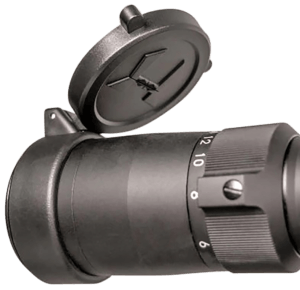 Huskemaw Optics 20SFC416 Blue Diamond Flip-Up Lens Caps Black Rubber 42mm Objective Compatible w/Blue Diamond 4-16x42mm