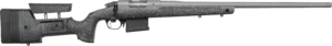 Bergara Rifles B14S751CF B-14 Crest 308 Win 5+1 20 Sniper Gray Cerakote #5 Contour Threaded Barrel  Sniper Gray Cerakote Steel Receiver  Black & Gray Sponge Fixed Carbon Fiber Stock”