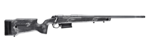 Bergara Rifles B14SM759CF B-14 Crest 6.5 PRC 3+1 20 Sniper Gray Cerakote #5 Contour Threaded Barrel  Sniper Gray Cerakote Steel Receiver  Black & Gray Sponge Fixed Carbon Fiber Stock”
