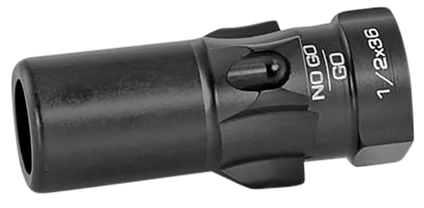 Rugged Suppressors OA005 3 Lug Adapter  9mm Luger 1/2-36 tpi Threads  Black”