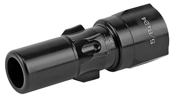 Rugged Suppressors OA006 3 Lug Adapter  9mm Luger 5/8-24 tpi Threads  Black”
