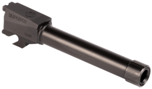 SilencerCo AC860 Threaded Barrel 5.80″ 9mm Luger Black Nitride Stainless Steel Fits Glock 34 Gen 1-4