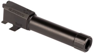 SilencerCo AC2023 Threaded Barrel  4.75 9mm Luger  Black Nitride Stainless Steel  Fits S&W M&P9″