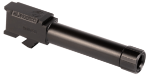 SilencerCo AC50 Threaded Barrel  4.80 40 S&W  Black Nitride Stainless Steel  Fits Glock 22 Gen 2-4″