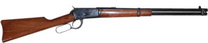 Cimarron AS632 1892 Carbine 44 Mag 10+1 20″ Blued Round Barrel Color Case Hardened Receiver Walnut Furniture