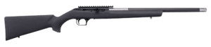 Magnum Research SBA17HMH Magnum Lite 17 HMR 19″ Black Steel Threaded Barrel Black Fixed Hogue OverMolded Stock
