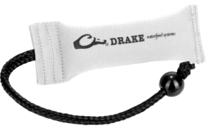 Drake Waterfowl GD1000WHT Firehose Bumper White Polyester 9″ Small