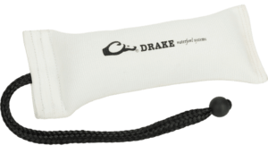 Drake Waterfowl GD2000WHT Firehose Bumper White Polyester 12″ Medium
