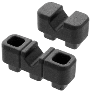 Magpul MAG1367-BLK DAKA Block Kit V-Block Includes Double V-Block (2) & Triple V-Blocks (2) Black Polypropylene Fits Magpul DAKA Cases/Organizer Systems