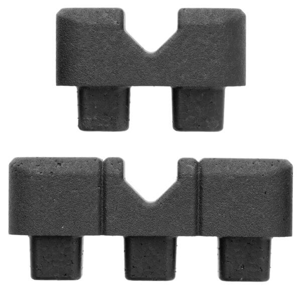 Magpul MAG1367-BLK DAKA Block Kit V-Block Includes Double V-Block (2) & Triple V-Blocks (2) Black Polypropylene Fits Magpul DAKA Cases/Organizer Systems