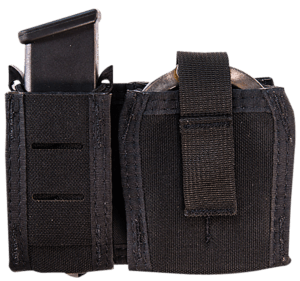High Speed Gear 41PT00BK TACO Duty Single Pistol Mag Black Nylon with MOLLE Exterior Fits MOLLE & 2″ Belt
