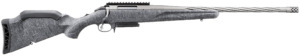 Ruger 46905 American Gen 2 450 Bushmaster 3+1 20″ Gun Metal Gray Cerakote Spiral Fluted/Threaded Barrel Gun Metal Gray Cerakote Receiver w/Picatinny Rail Gray Splatter Adjustable Synthetic Stock