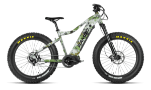 Rambo Bikes 1000XPFS Rampage Matte Black/Green 18.50″ Frame 11 Speed Bafang 1000W Ultra Drive Motor