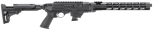 Ruger 19140 PC Carbine 9mm Luger 17+1 16.12″ Threaded/Fluted Barrel Black Reversible Folding Stock M-LOK Handguard Optics Mount