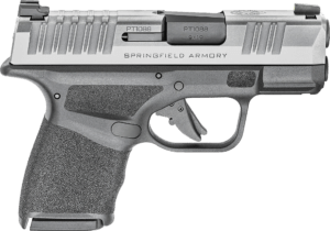 Springfield Armory HC9319SGU23 Hellcat Gear Up Package GunStuff Exclusive 9mm Luger 13+1/11+1 3″ Black Steel Barrel, Serrated Stainless Steel Slide, Black Polymer Frame w/Picatinny Rail, 5 Magazines & Range Bag
