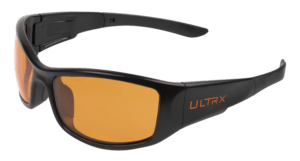 Allen 4138 ULTRX Sync Safety Glasses Amber Lens  Black Frame