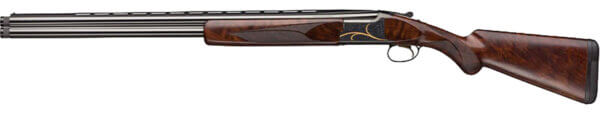 Browning 018117013 Citori Gran Lightning Full Size 28 Gauge Break Open 3″ 2rd  28″ Polished Blued Over/Under Vent Rib Barrel  Silver Nitride Engraved with Gold Accents Steel Receiver  Fixed w/Rounded Pistol Grip Grade V/VI Gloss Black Walnut Wood Stock  A