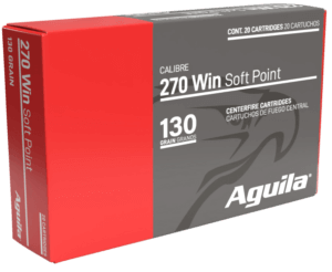 Aguila 8053AG   270 Win 130 gr InterLock Boat Tail Soft Point 20rd Box